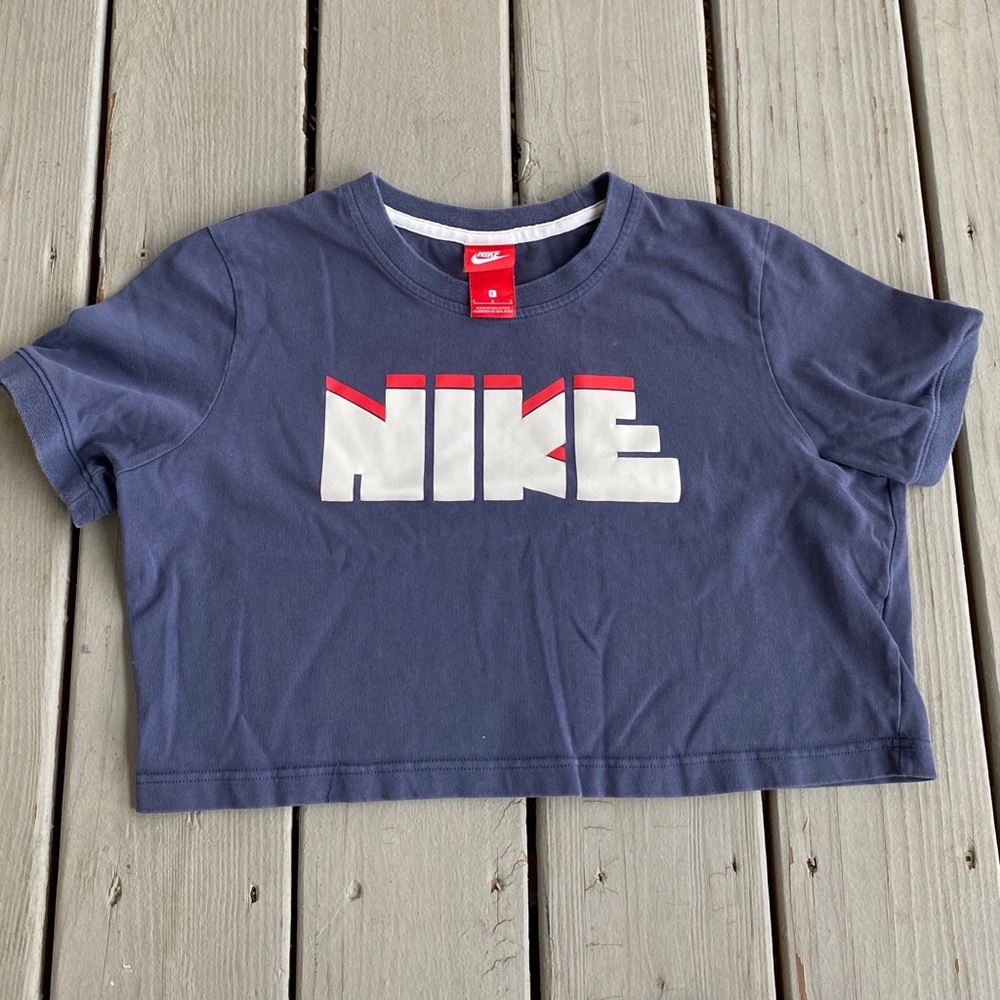 Nike Blue/Grey Croptop
